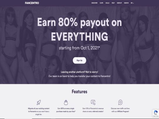 FanCentro review, a site that is one of many popular Adult Fan Creator Platforms
